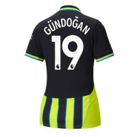 Maglia Calcio Manchester City Ilkay Gundogan #19 Seconda Divisa Donna 2024-25 Manica Corta